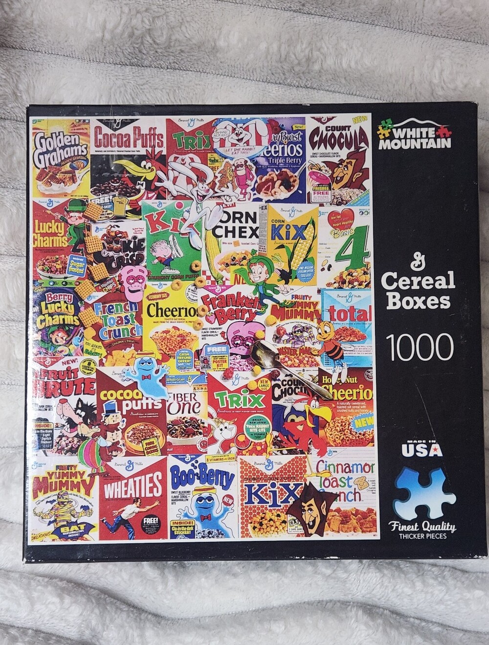 G Cereal Boxes 1000 Piece Puzzle